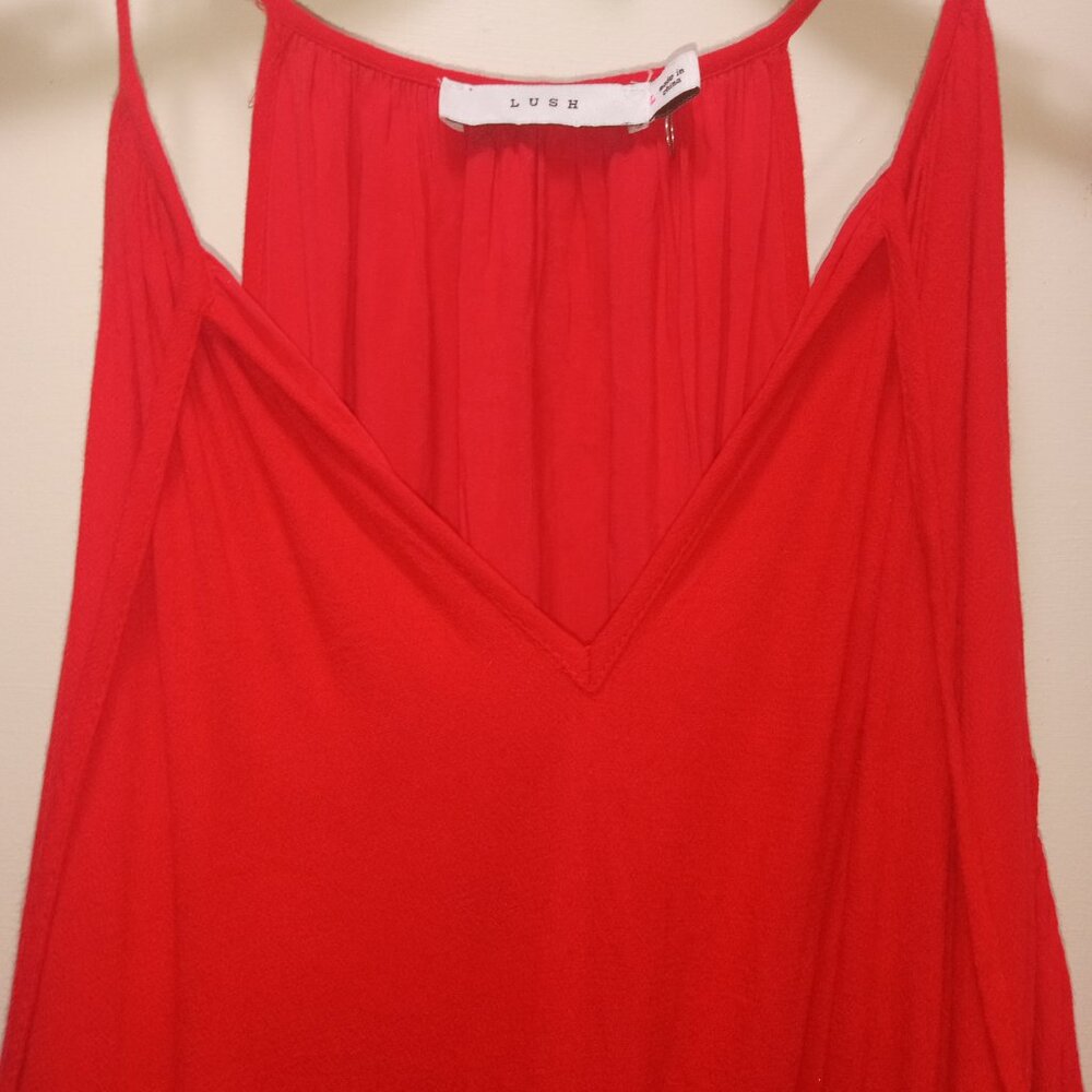Boho Chic Red Top - Picture 3 of 6